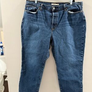 Levi's Women's Ankle & Cropped Jeans - Blue